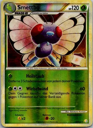 Pokémon-Karte Smettbo 16/123 HeartGold SoulSilver