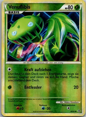 Pokémon-Karte Venuflibis 46/95 Entfesselt