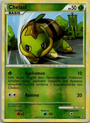 Pokémon-Karte Chelast 67/95 Entfesselt