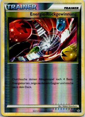 Pokémon-Karte Energie-Rückgewinnung 74/95 Entfesselt