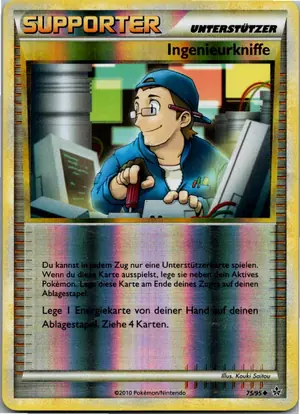 Pokémon-Karte Ingenieurkniffe 75/95 Entfesselt