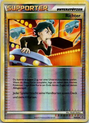 Pokémon-Karte Richter 78/95 Entfesselt