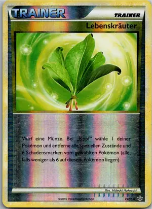 Pokémon-Karte Lebenskräuter 79/95 Entfesselt