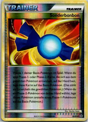 Pokémon-Karte Sonderbonbon 82/95 Entfesselt