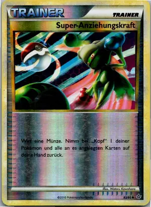 Pokémon-Karte Super-Anziehungskraft 83/95 Entfesselt