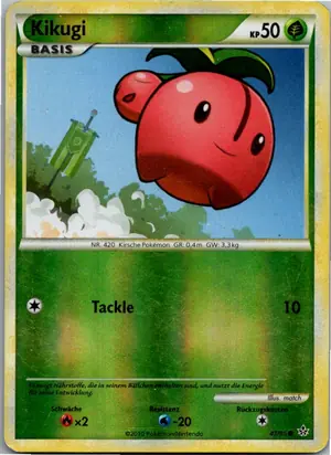 Pokémon-Karte Kikugi 47/95 Entfesselt