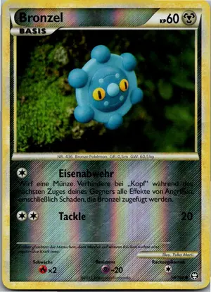 Pokémon-Karte Bronzel 58/102 Triumph