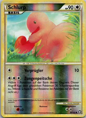 Pokémon-Karte Schlurp 66/102 Triumph