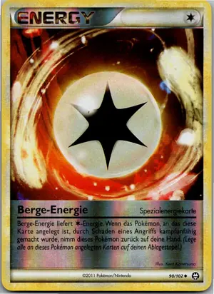 Pokémon-Karte Berge-Energie 90/102 Triumph