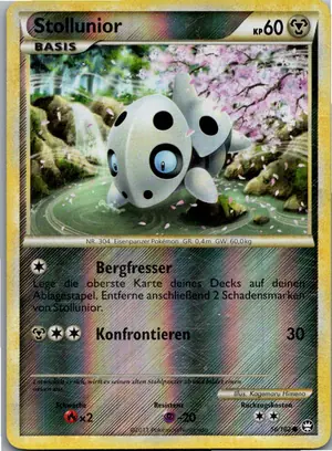 Pokémon-Karte Stollunior 56/102 Triumph