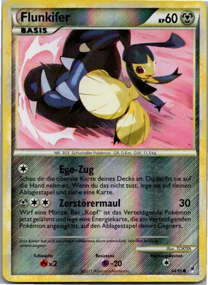 Pokémon-Karte Flunkifer 64/95 Ruf der Legenden