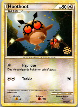 Hoothoot Exemplar 5,45 €