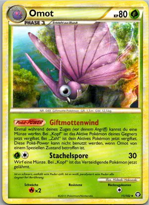 Pokémon-Karte Omot 11/102 Triumph