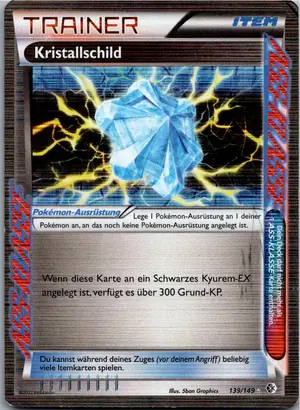 Pokémon-Karte Kristallschild 139/149 Überschrittene Schwellen