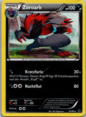 Zoroark Exemplar 2,95 €
