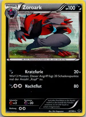Zoroark Exemplar 2,95 €