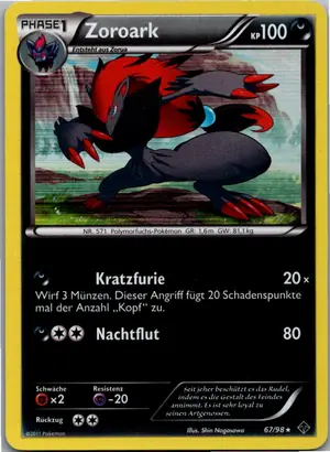 Zoroark Exemplar 2,95 €