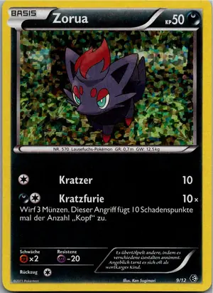 Zorua Exemplar 4,95 €
