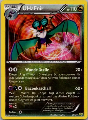 UHaFnir 30/30 XY trainer Kit (Noivern)
