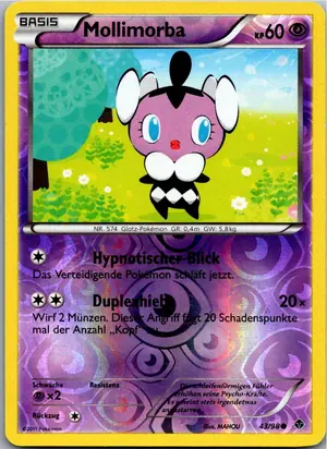 Pokémon-Karte Mollimorba 43/98 Aufstreben der Mächtigen