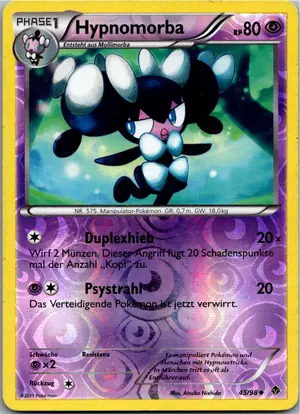 Pokémon-Karte Hypnomorba 45/98 Aufstreben der Mächtigen