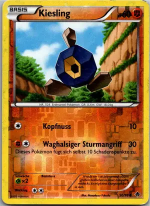 Pokémon-Karte Kiesling 50/98 Aufstreben der Mächtigen