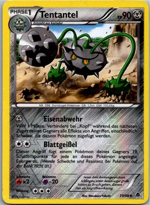 Pokémon-Karte Tentantel 73/98 Aufstreben der Mächtigen