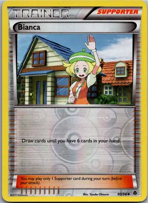 Pokémon-Karte Bianca Bell 90/98 Aufstreben der Mächtigen