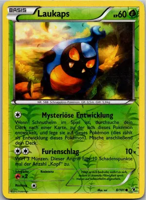 Pokémon-Karte Laukaps 8/101 Königliche Siege