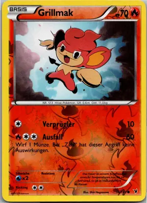 Pokémon-Karte Grillmak 16/101 Königliche Siege