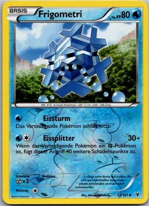 Pokémon-Karte Frigometri 32/101 Königliche Siege