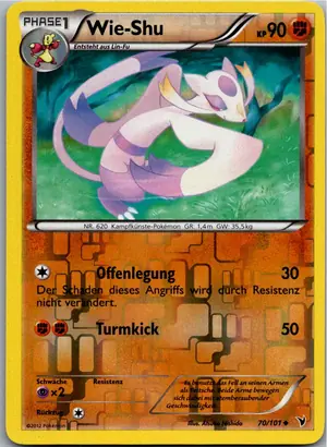 Pokémon-Karte Wie-Shu 70/101 Königliche Siege