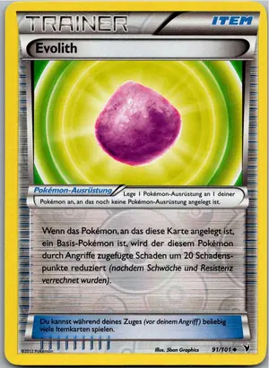 Pokémon-Karte Evolith 91/101 Königliche Siege