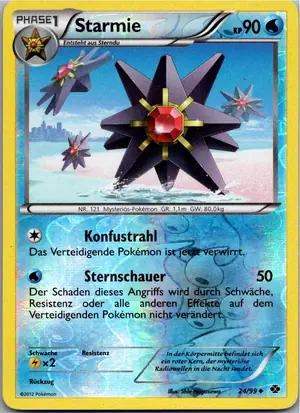 Pokémon-Karte Starmie 24/99 Kommende Schicksale