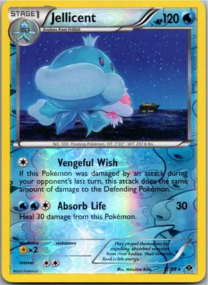 Pokémon-Karte Jellicent Apoquallyp 35/99 Kommende Schicksale