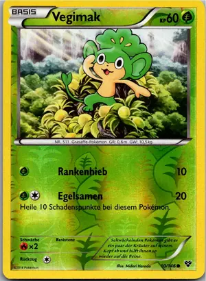 Pokémon-Karte Vegimak 10/146 XY