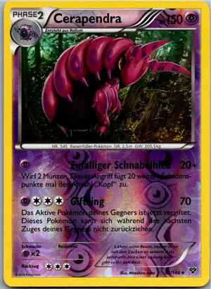 Pokémon-Karte Cerapendra 53/146 XY
