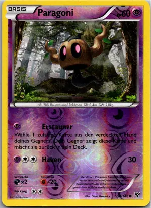 Pokémon-Karte Paragoni 54/146 XY