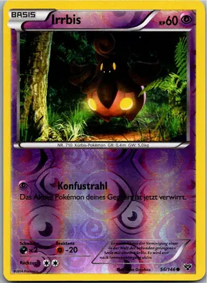 Pokémon-Karte Irrbis 56/146 XY