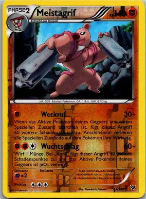 Pokémon-Karte Meistagrif 67/146 XY