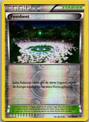 Pokémon-Karte Feenbeet 117/146 XY