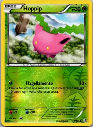 Pokémon-Karte Hoppspross 1/124 Hoheit der Drachen