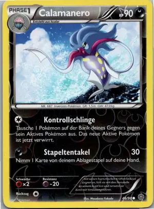 Pokémon-Karte Calamanero 46/98 Ewiger Anfang