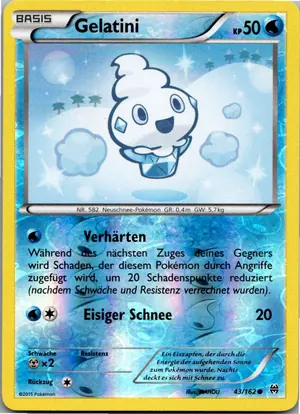 Pokémon-Karte Gelatini 43/162 TURBOstart