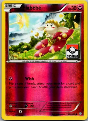 Pokémon-Karte Flabébé 101/162 TURBOstart