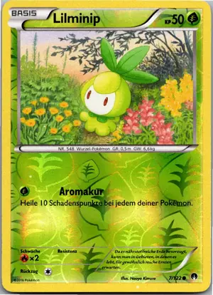 Pokémon-Karte Lilminip 7/122 TURBOfieber