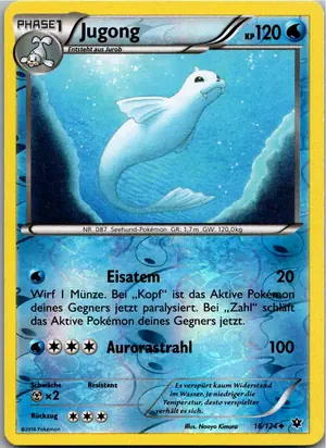 Pokémon-Karte Jugong 16/124 Schicksalsschmiede