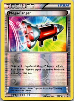 Pokémon-Karte Mega-Fänger 104/124 Schicksalsschmiede