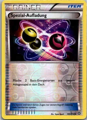 Pokémon-Karte Spezial-Aufladung 105/114 Dampfkessel