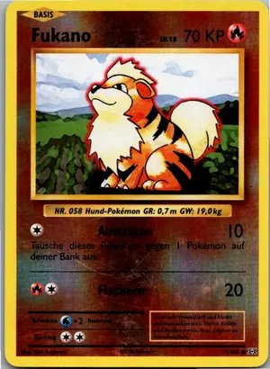 Pokémon-Karte Fukano 17/108 Evolution